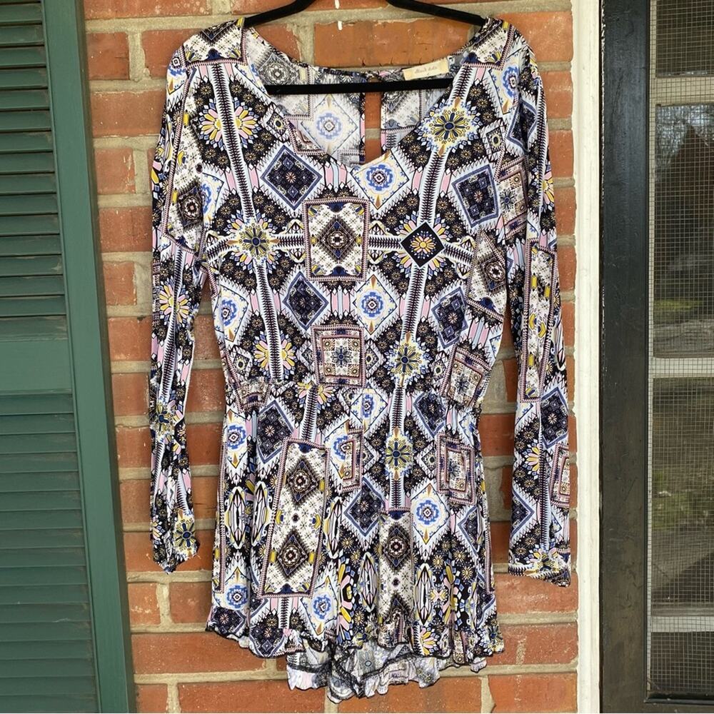 Altar’d State long sleeve romper